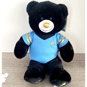 Build A Bear 17" Plush 2016 Star Trek Bear 50 Years Anniversary W Blue Uniform